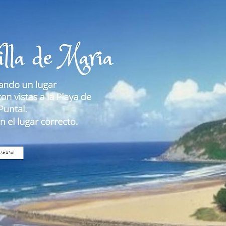 La Villa De Maria I Playa Beach El Puntal Asturias 比利亚维西奥萨 外观 照片