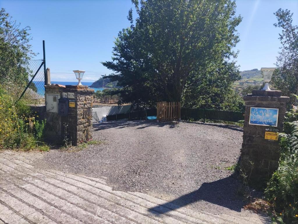 La Villa De Maria I Playa Beach El Puntal Asturias 比利亚维西奥萨 外观 照片