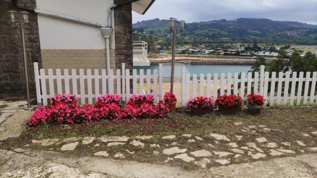 La Villa De Maria I Playa Beach El Puntal Asturias 比利亚维西奥萨 外观 照片